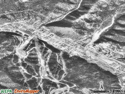Red River satellite photo by USGS