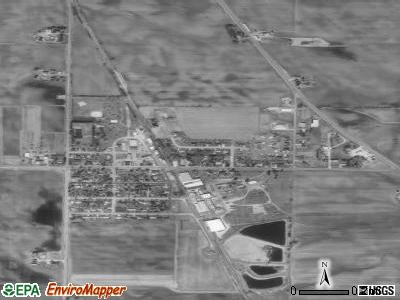 Arlington satellite photo by USGS