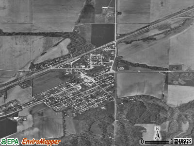 Lomax satellite photo by USGS