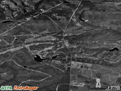 Foxfire satellite photo by USGS