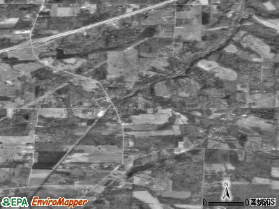 Platea satellite photo by USGS