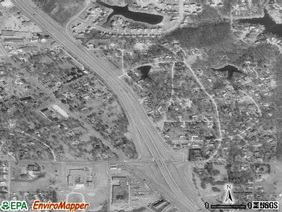 Platte Woods satellite photo by USGS