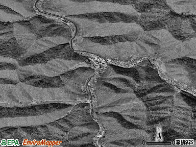 Delbarton satellite photo by USGS