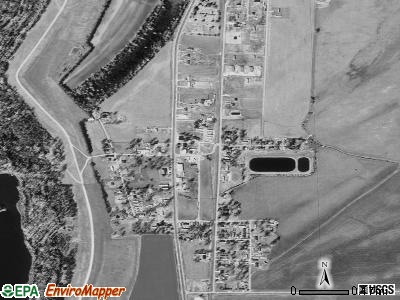 Beulah satellite photo by USGS