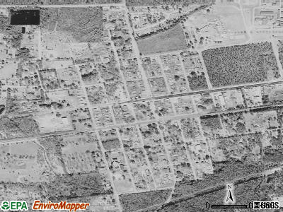 Glen St. Mary satellite photo by USGS