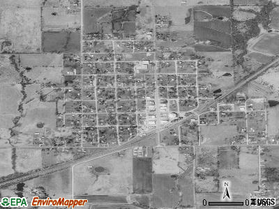 Hale satellite photo by USGS