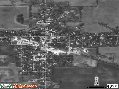 Whitestown satellite photo by USGS