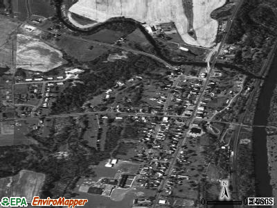 Fort Ann satellite photo by USGS