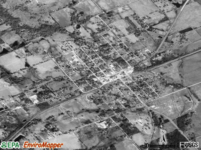 Oakwood satellite photo by USGS