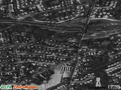 Malverne Park Oaks satellite photo by USGS