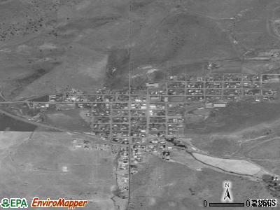 Fossil satellite photo by USGS