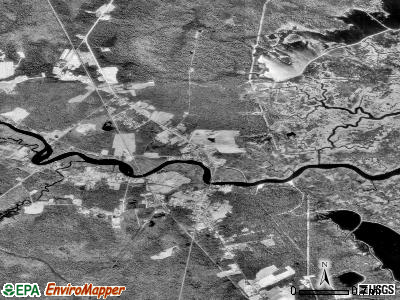Corbin City satellite photo by USGS