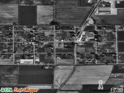 Lewisville satellite photo by USGS