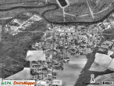 Hookerton satellite photo by USGS