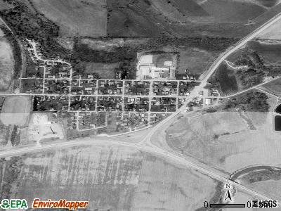 Martensdale satellite photo by USGS