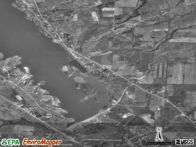 Pymatuning South satellite photo by USGS