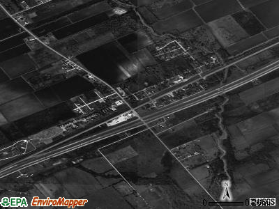 Kendleton satellite photo by USGS