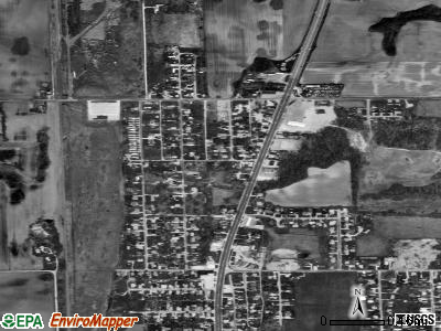 Belgium satellite photo by USGS