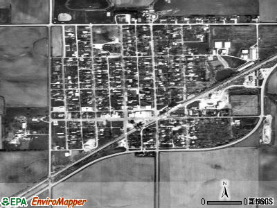Melvin satellite photo by USGS