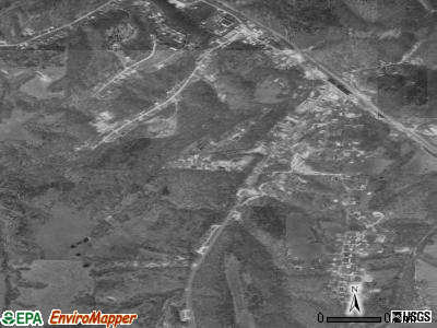 Reeds Spring satellite photo by USGS