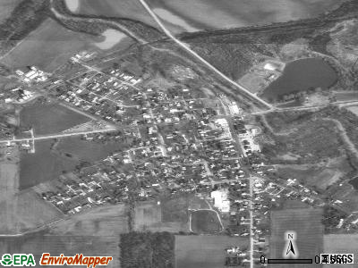 Willshire satellite photo by USGS