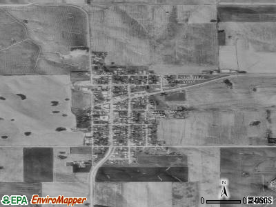 Wykoff satellite photo by USGS