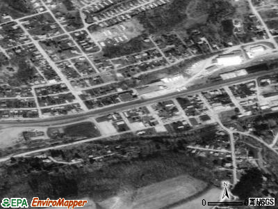 Penn satellite photo by USGS