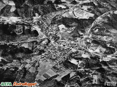 Elk Park satellite photo by USGS