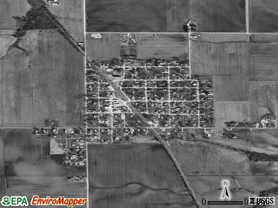 Kane satellite photo by USGS