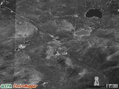 Lyon Mountain satellite photo by USGS