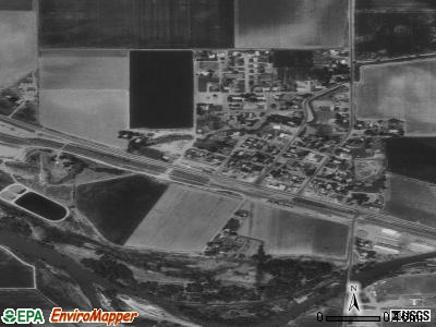 Notus satellite photo by USGS