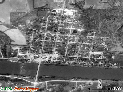Bonaparte satellite photo by USGS