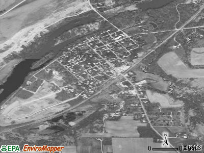 Millington satellite photo by USGS