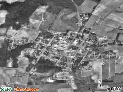 Macclesfield satellite photo by USGS