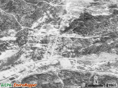 Idaho City satellite photo by USGS