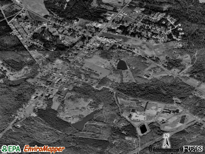 Danielsville satellite photo by USGS