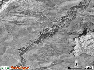 Midway satellite photo by USGS