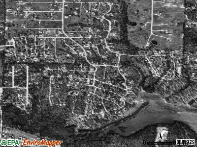 Hawk Cove satellite photo by USGS