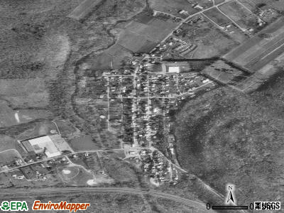 Petersburg satellite photo by USGS
