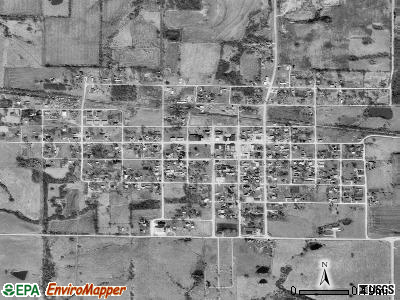Breckenridge satellite photo by USGS