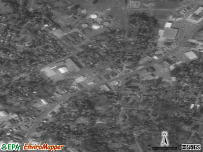 Lone Oak satellite photo by USGS