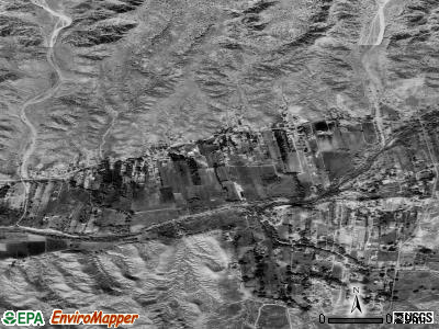 Cuartelez satellite photo by USGS