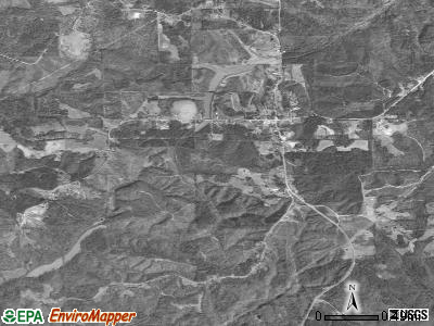 Dumas satellite photo by USGS