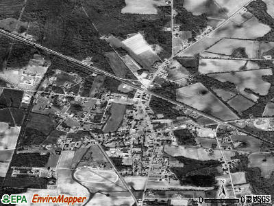Greeleyville satellite photo by USGS