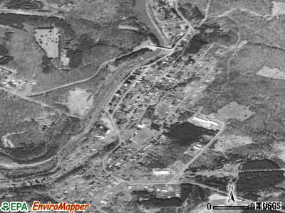 Thomas satellite photo by USGS