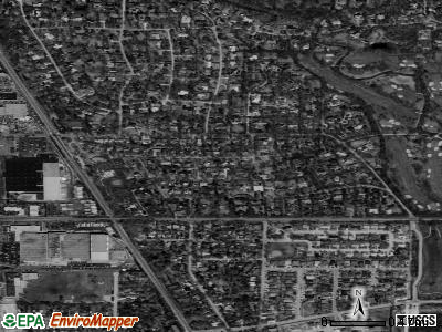Golf satellite photo by USGS
