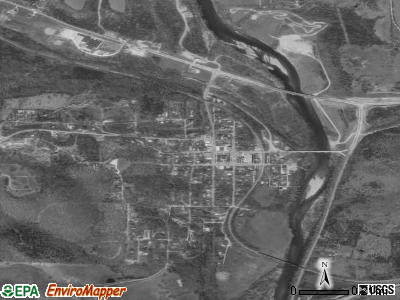 Galena satellite photo by USGS