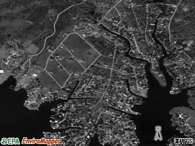Highland Haven satellite photo by USGS