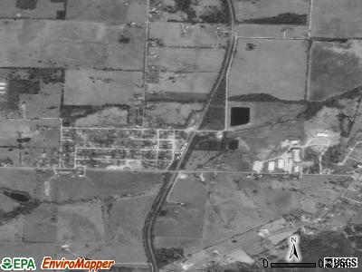 Washburn satellite photo by USGS