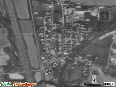 Sugar Grove satellite photo by USGS